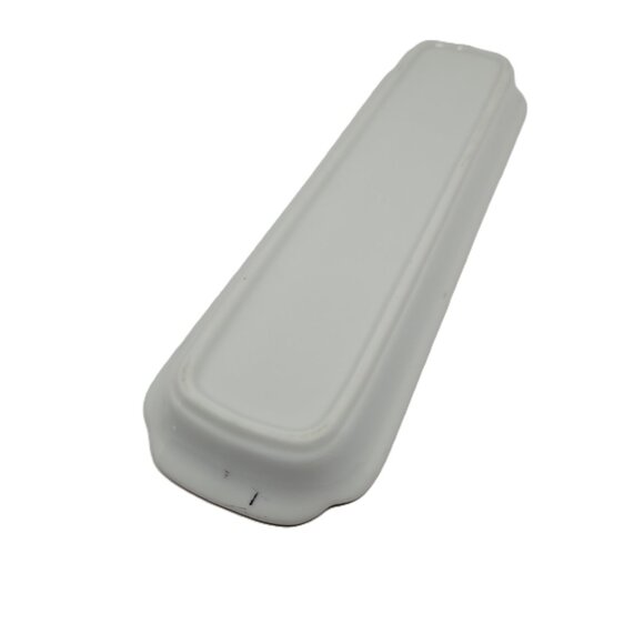 Neiman Marcus Porcelain Letter Opener Tray, Black with Flowers, Gold Trim - Picture 8 of 9